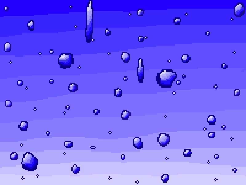 Pixel Rain Animation