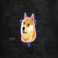 Doge Coin Triangle Wall Live Wallpaper