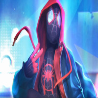 Marvel Miles Morales Spiderman in Spider-Verse Live Wallpaper