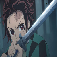 Tanjiro Kamado With Sword - Demon Slayer Anime Live Wallpaper