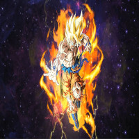 LR Super Saiyan Goku Dokkan Battle Live Wallpaper