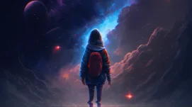 Alone In Space Live Wallpaper