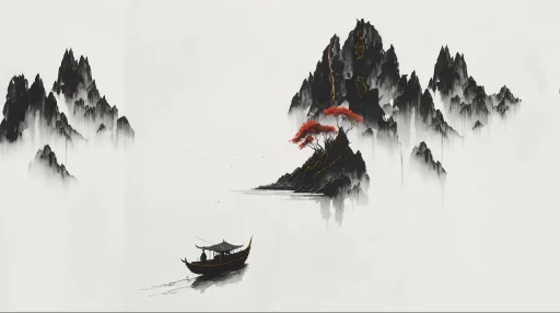 Chinese landscape painting Live Wallpaper by ice-wind-wolf on