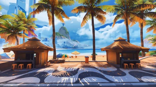 Download Overwatch 2 Beach Live Wallpaper