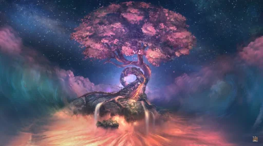 Yggdrasil , Tree Of Life - Artwork by Gabriela Wasewicz Live Wallpaper