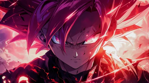 Download Fierce Flames: Rose Goku Live Wallpaper