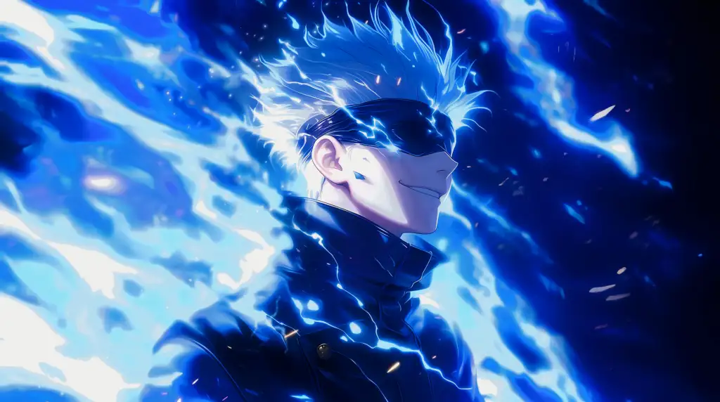 Jujutsu Kaisen Gojo Satoru Blue Aura Live Wallpaper Free Animated Jujutsu Kaisen Gojo Satoru Blue Aura Live Wallpaper Free Animated