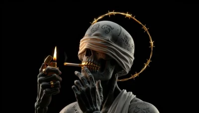 Download Dark Skull Luxury Aesthetic Live Wallpaper