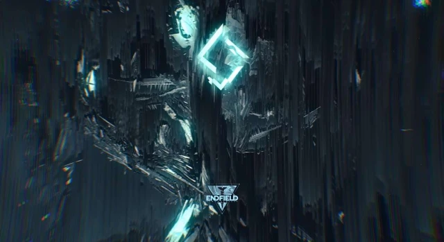 Download Arknights: Endfield - Glitch Abstract Sci-Fi Environment Live Wallpaper