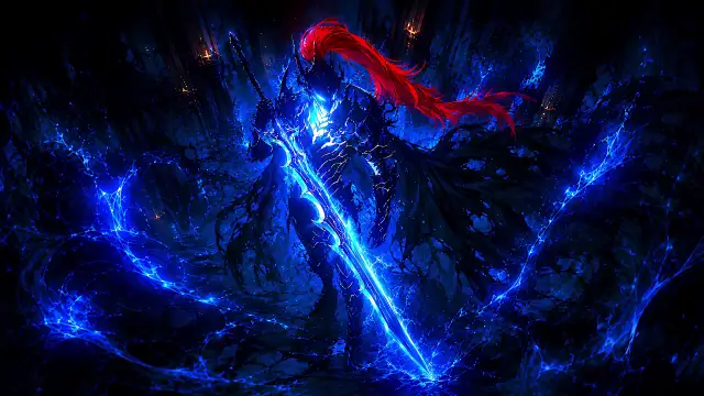 Download Igris Solo Leveling Dark Blue Live Wallpaper