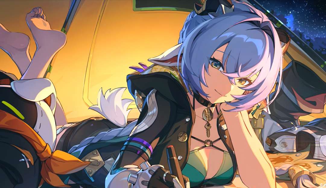 Zenless Zone Zero - Nekomata Camping Live Wallpaper - Free Download