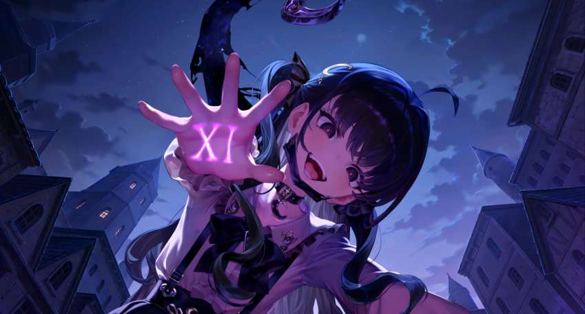 Download Brown Dust 2 Witch's Purple XI Spell Live Wallpaper