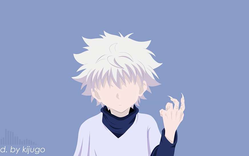 Hunter x Hunter - Killua Zoldyck Minimalist Live Wallpaper - Free Download