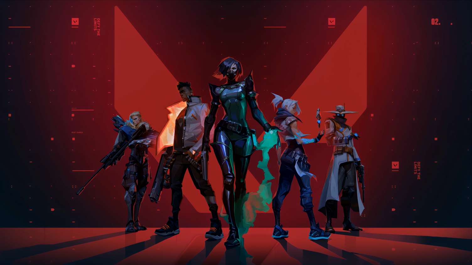 Download Valorant Team Lineup Live Wallpaper