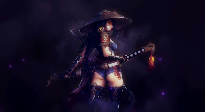 Download League of Legends - Yasuo (Genderbend) Samurai Live Wallpaper