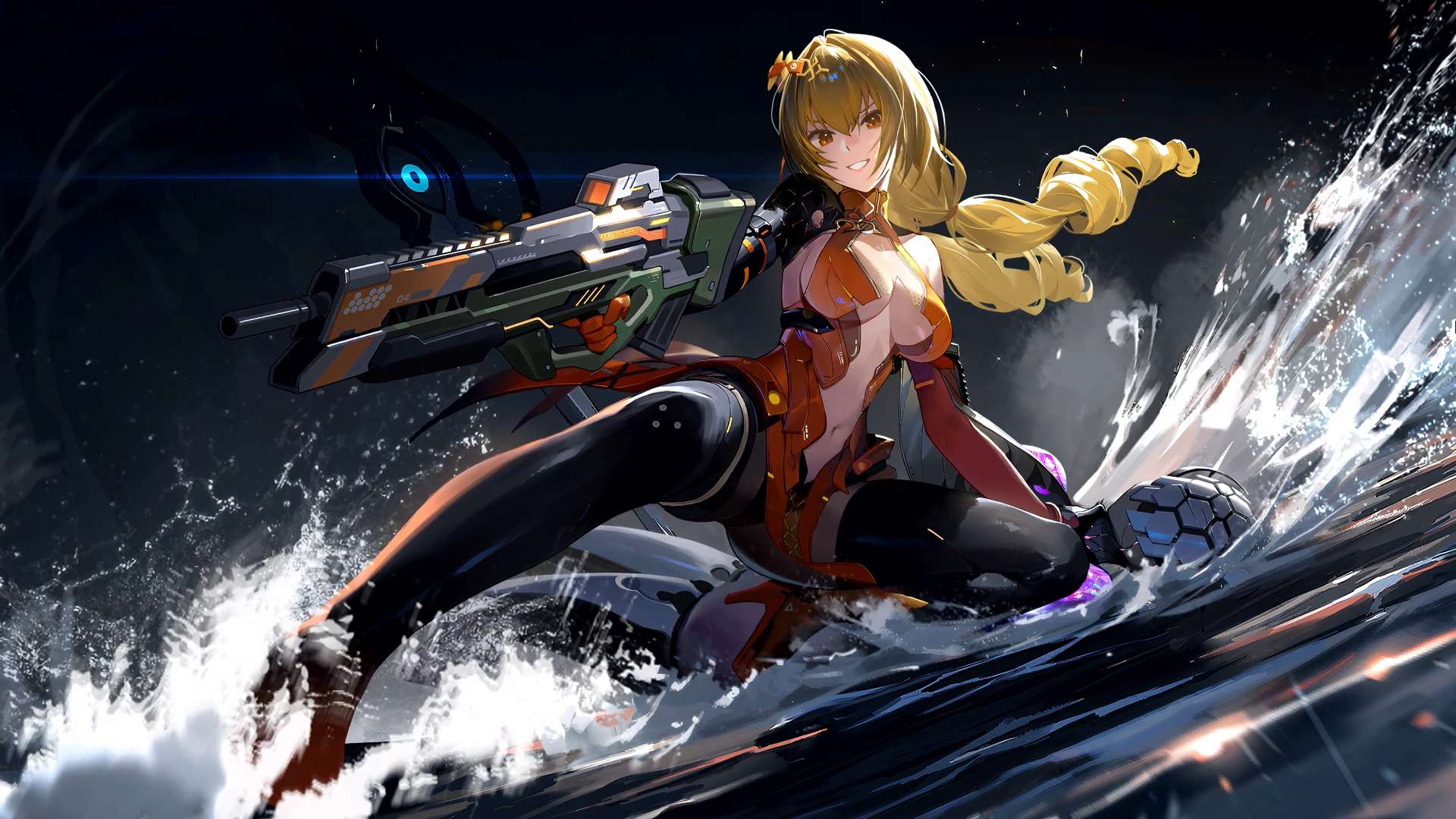 Download Splashfire Strike – Snowbreak Live Wallpaper