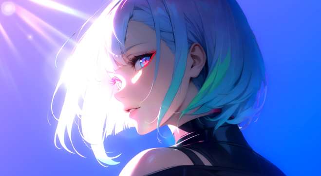 Cyberpunk: Edgerunners - Lucy Sunlit Profile Live Wallpaper - Free Download
