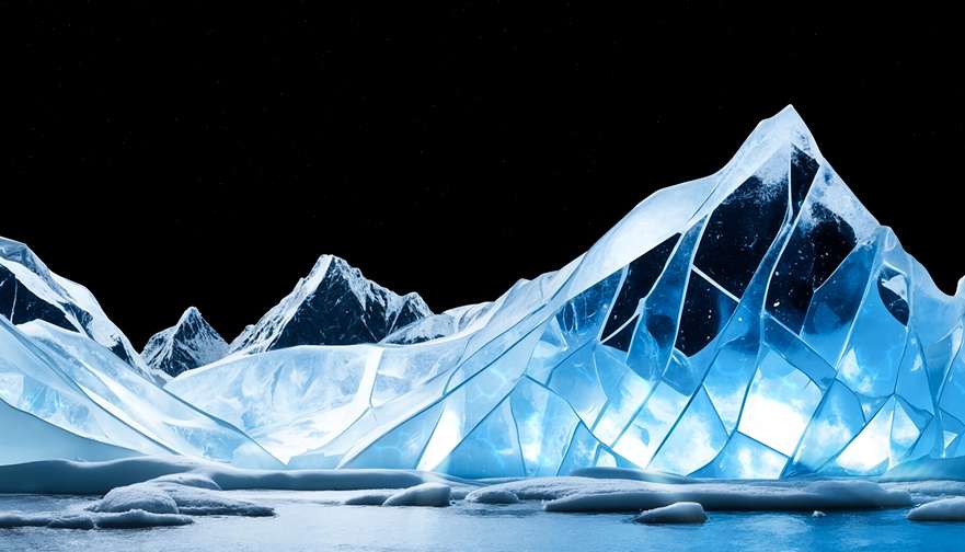 Download Icy Jagged Peaks - Ultra Wide Live Wallpaper