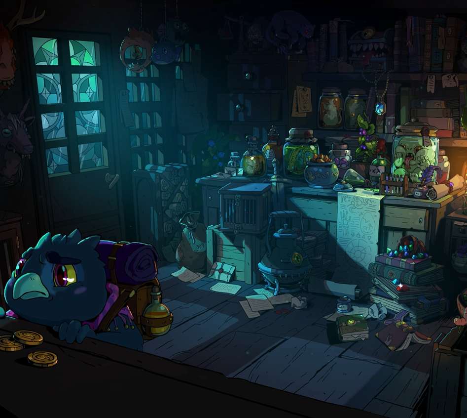 Download Monster Potion Shop Live Wallpaper