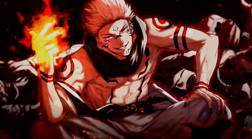 Download Sukuna's Flame Technique Live Wallpaper