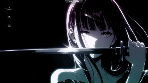Monochrome Katana: Widgets