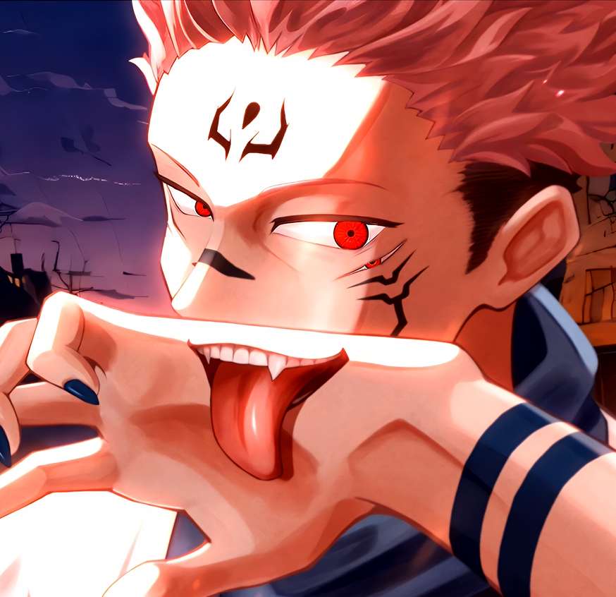 Download Ryomen Sukuna Red Eyes Live Wallpaper