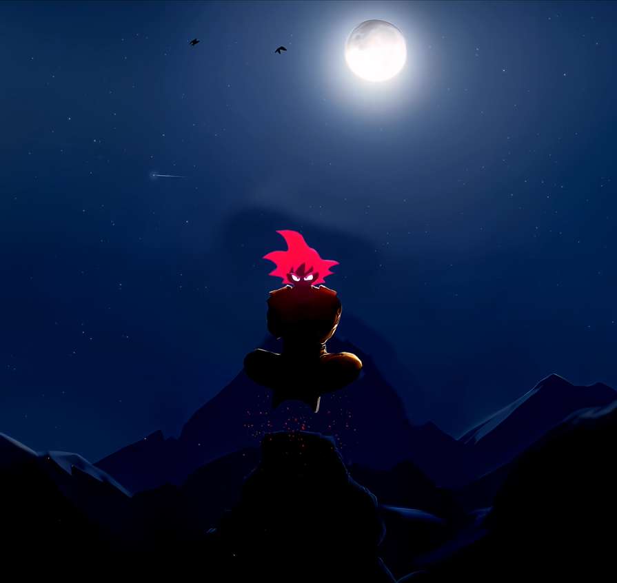 Download Goku Silhouette Live Wallpaper