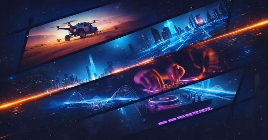 Download Neon Cyber Racer Beats Live Wallpaper