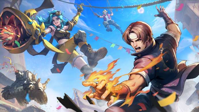 Download Kyo and Saya Metal Slug Live Wallpaper