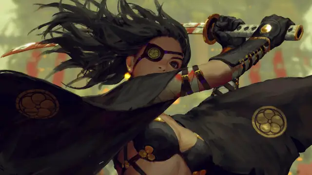 One Eyed Samurai Warrior Live Wallpaper animated wallpaper preview