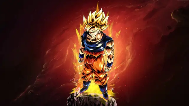 The Raging Super Saiyan – Free Live Wallpaper