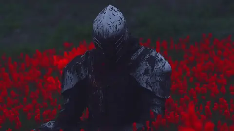Knight in Red Field Live Wallpaper - Live wallpaper gratis