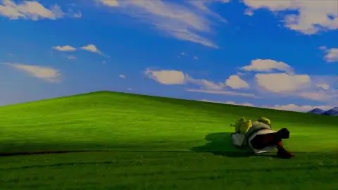Windows X Shrek Bliss Live Wallpaper - Free Live Wallpaper