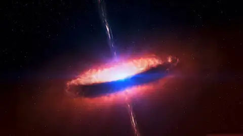 Space: Active Quasar Live Wallpaper - Free Live Wallpaper