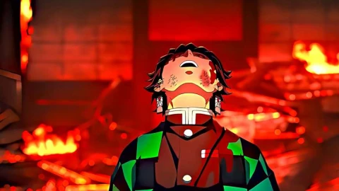 Tanjiro Kamado (4K Anime Video)