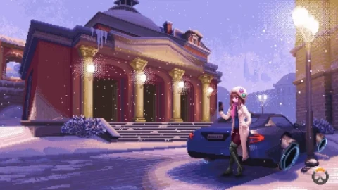 Overwatch 2 Dva Live Wallpaper animated wallpaper preview