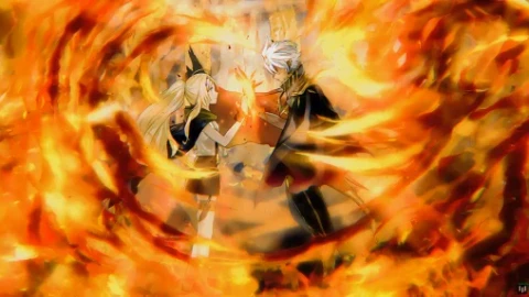 Yugioh - Albaz and Ecclesia Live Wallpaper animated wallpaper preview