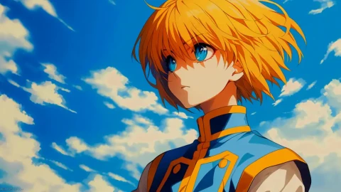 Hunter X Hunter Kurapika Clouds Live Wallpaper - Adventure Wallpaper