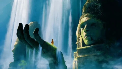 Ancestral Ruins Live Wallpaper - Fantasy Landscape Wallpaper