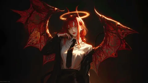 Makima Devil Live Wallpaper - Makima Wallpaper