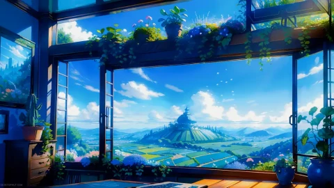 Green Home Live Wallpaper animated wallpaper preview