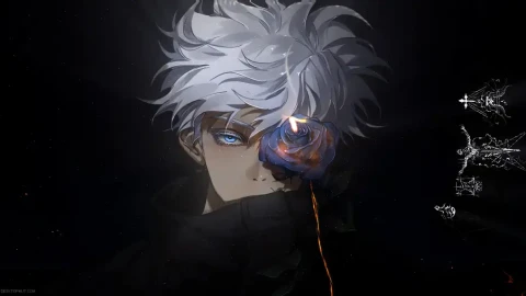 Gojo Rose Live Wallpaper animated wallpaper preview