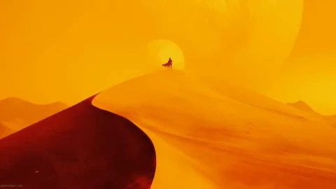 Dune Minimalist 4K Live Wallpaper - Atmospheric Wallpaper