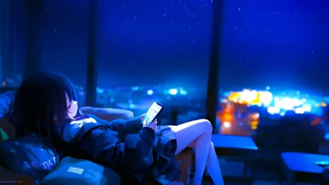 Snow Outside The Window Live Wallpaper animated wallpaper preview