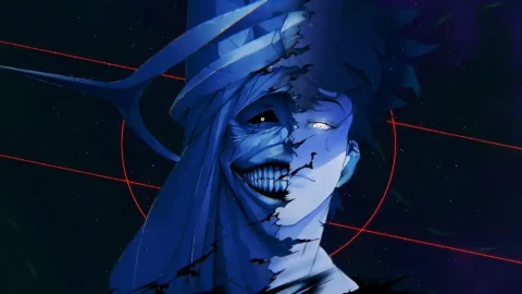 Solo Leveling Split Face Live Wallpaper animated wallpaper preview