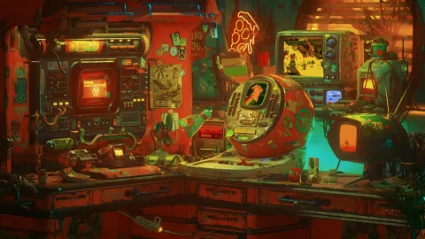 60s Scifi Japan Room