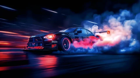 Chromatic Burnout - Car