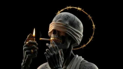 Dark Skull Luxury Aesthetic