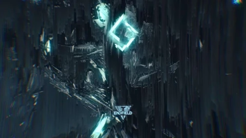 Arknights: Endfield - Glitch Abstract Sci-Fi Environment Live Wallpaper animated wallpaper preview