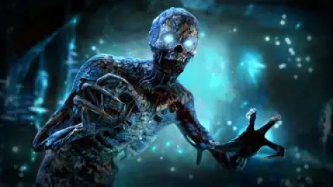 Scary Blue Eyed Monster Live Wallpaper animated wallpaper preview